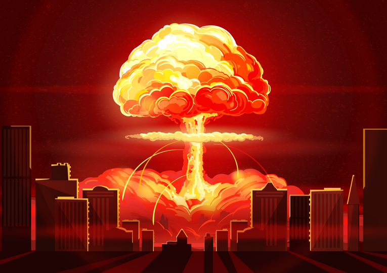 What happens in the Nuclear attack?